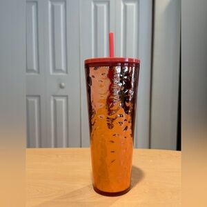 Starbucks Orange Tumbler